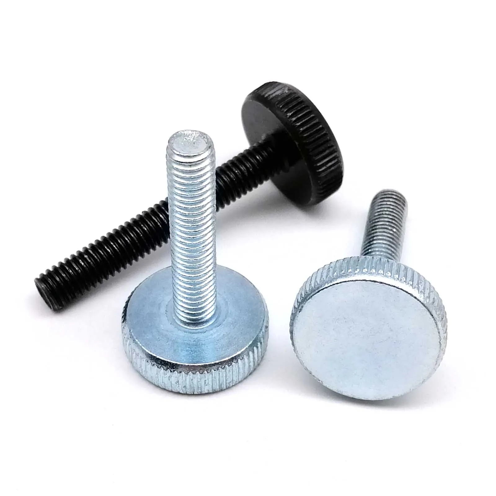 M3 M4 M5 M6 M8 M10 DIN653 GB835 Rändel Flachkopf Handfest Rändelschraube Bolzen Vorhangwand Glassperre Einstellen Rändelschraube – Detail 4