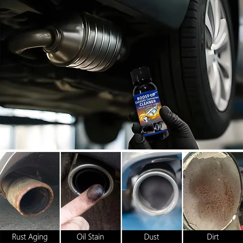 عامل مضاد للتآكل لمحرك السيارة، يقلل من الضوضاء، ويزيل الدخان الأزرق، ومنظفات المحول الحفاز للمحرك CSV عامل الحماية النظيف #3