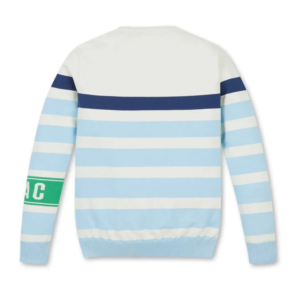 2024 Fashion Golf Wear Autumn/Winter WAACGOLF Men's Knitwear Round Neck Long Sleeve Warm Sweater