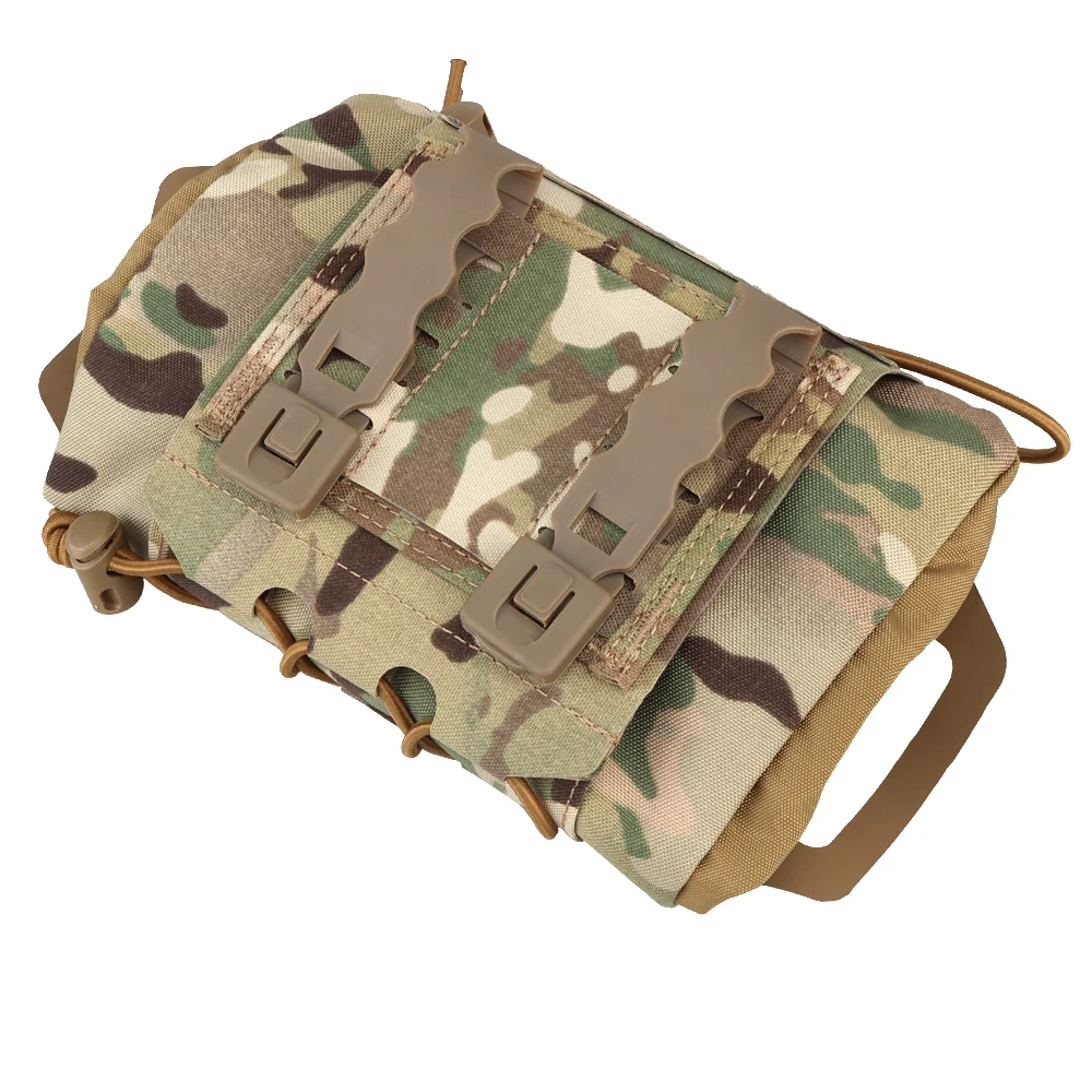 Custodia tattica IFAK Sistema a due pezzi Custodia medica Med Roll Carrier Maniglia Hypalon Distribuzione rapida Replica riflessa per escursioni