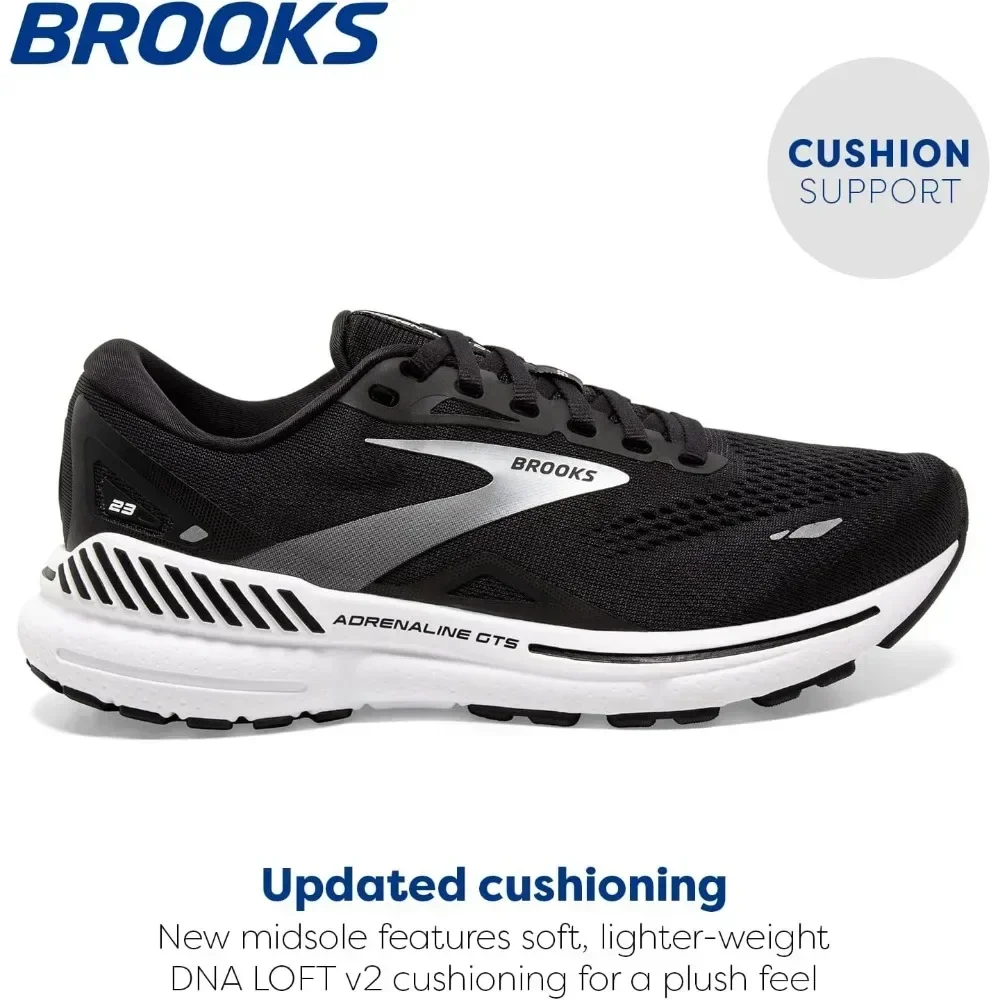 Brooks Men’s Adrenaline GTS 23 Shoes is Designed for Maximum Cushioning and Performance on Any Surface Shoes