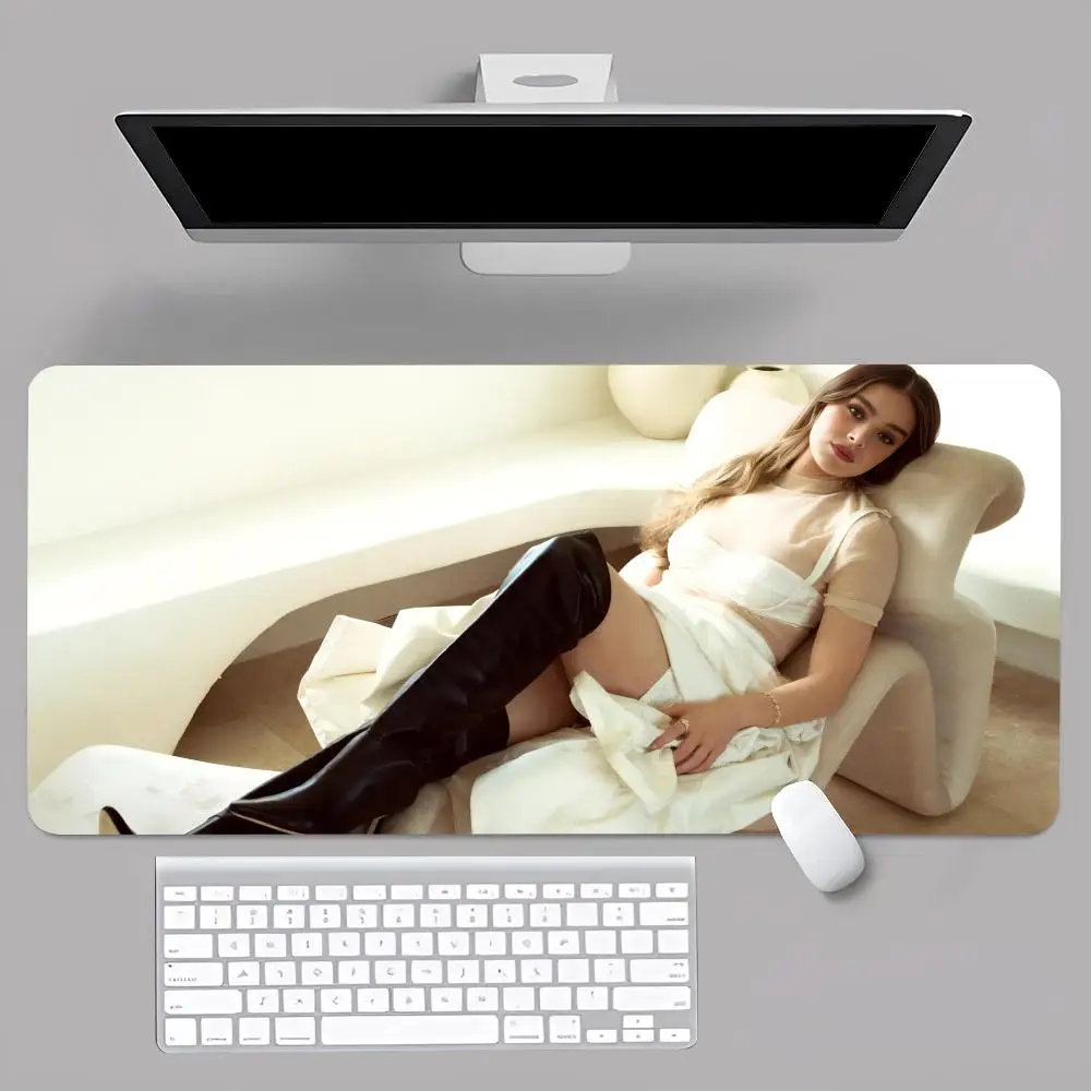 Actors For H-Hailee S-Steinfeld MINISO Mouse Pad Anime Game Mouse Pad Computer Desk Pad Office Carpet Laptop Mouse Pad