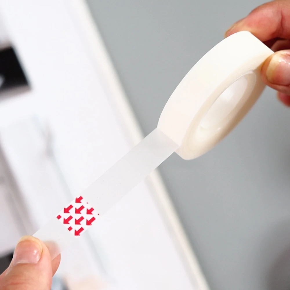 1.2cm X 25m Invisible Magic Duct Tape Estealth Transmission And Rolled Up For Photo Repair Student Correction Writing