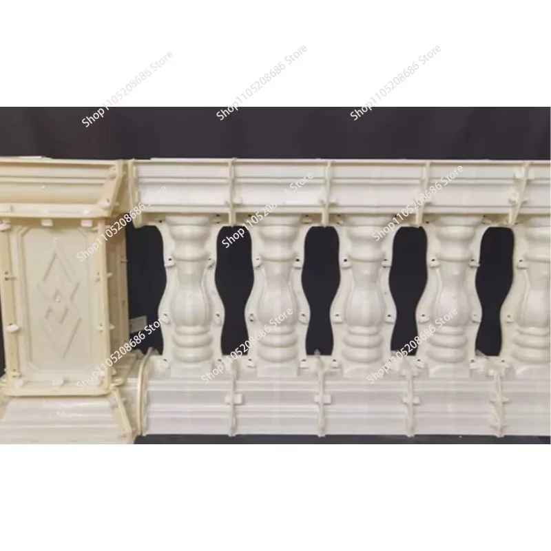 60cm balcony railing mold, villa fence model fence, vase column, European-style cement cast-in-place building formwork