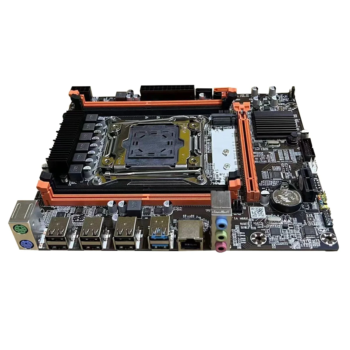 X99H Desktop Motherboard+E5 2666 V3 CPU+Thermal Grease LGA2011-V3 B85 DDR3X4 ECC Slot M.2 NVME PCI-E 3.0 X16