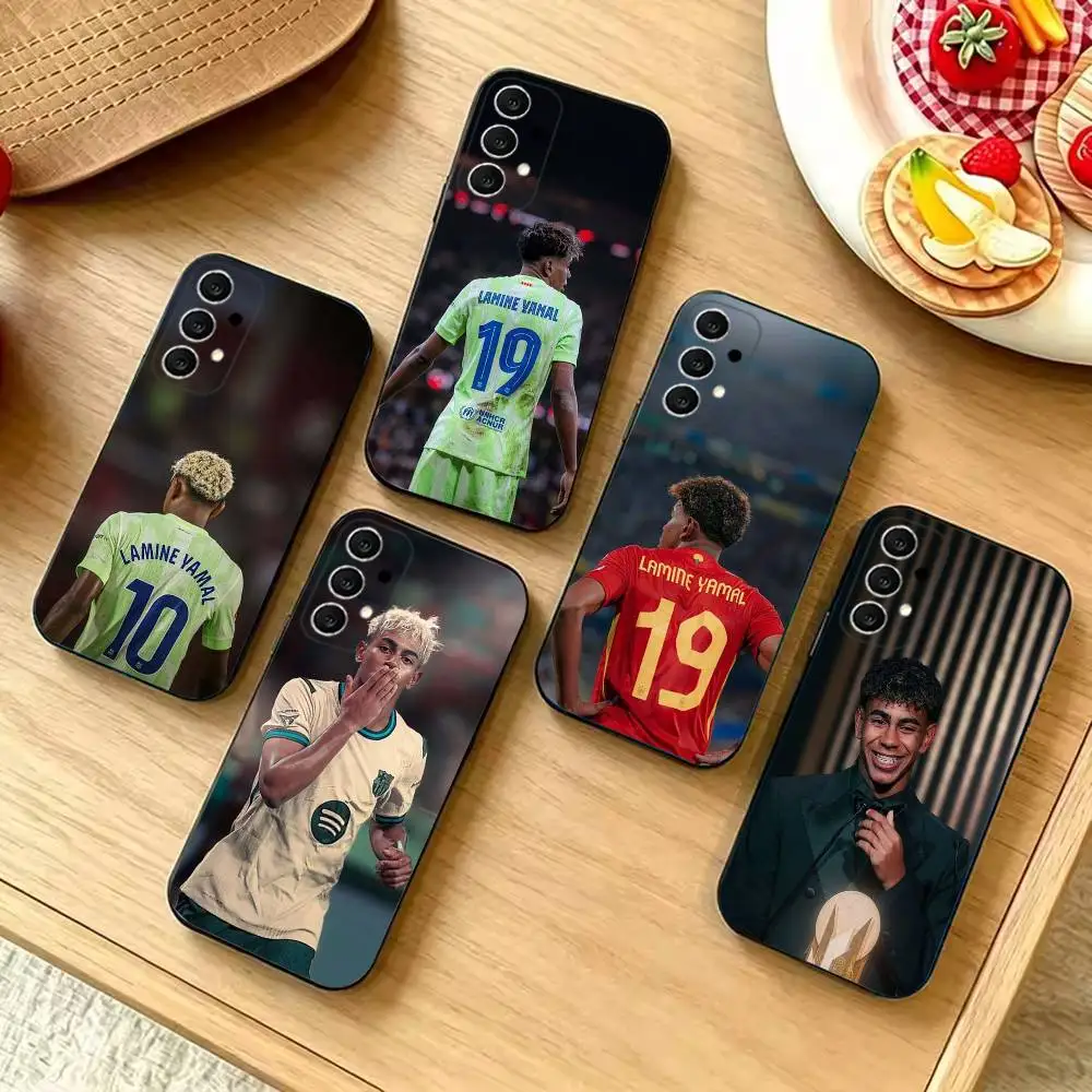 No.19 L-Lamine Y-Yamals phone Case For Samsung  S26,S25,S24,S21,S22,S23,S30,Ultra,S20,Plus,Fe,Lite/Others Shockproof,Black Cover