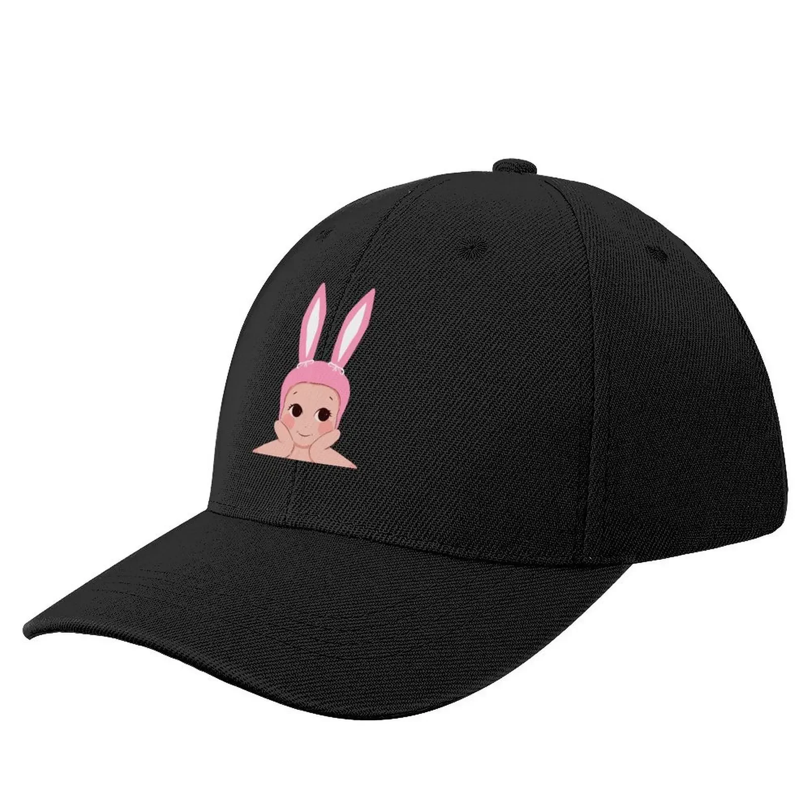 Bunny Cherub Pink Bunny Angel Baseball Cap Kids Hat fashionable Beach Golf Cap Caps Male Women's