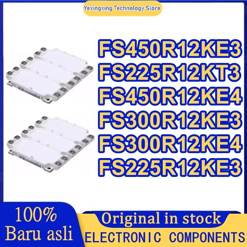 

FS225R12KT3 FS300R12KE3 FS300R12KE4 FS225R12KE3 FS450R12KE3 FS450R12KE4 Новый модуль в наличии