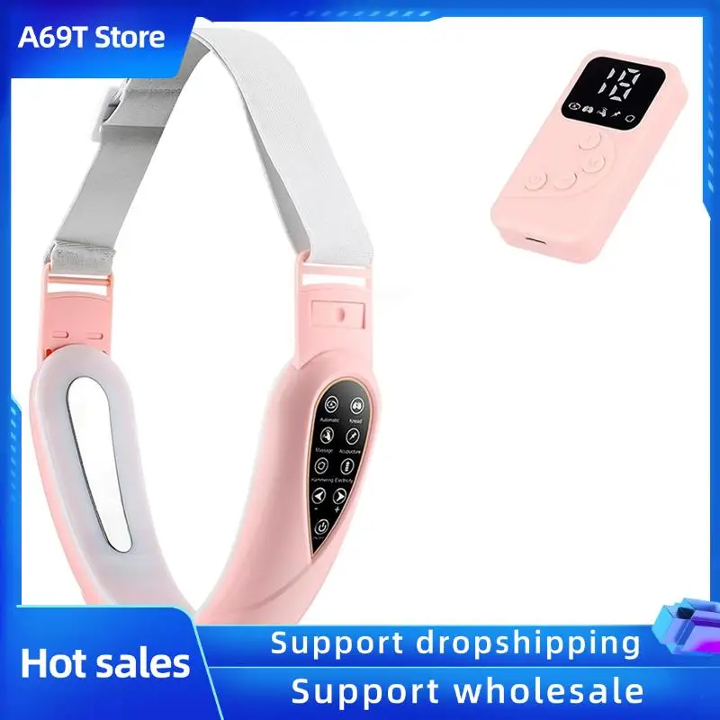 A69T 베니어 펄스 EMS 미세전류 얼굴 슬리밍 기기 미용 도구 (탄력 및 리프팅 얼굴 마사지용)