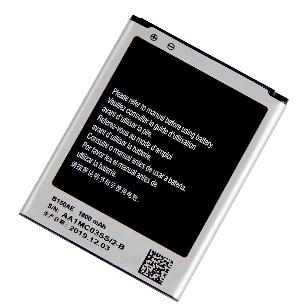 New Replacement Phone Battery B150AC For Samsung GALAXY Trend3 G3502 G3508 G3509 I8260 SM-G350E G350E G350 B150AE 1800mAh