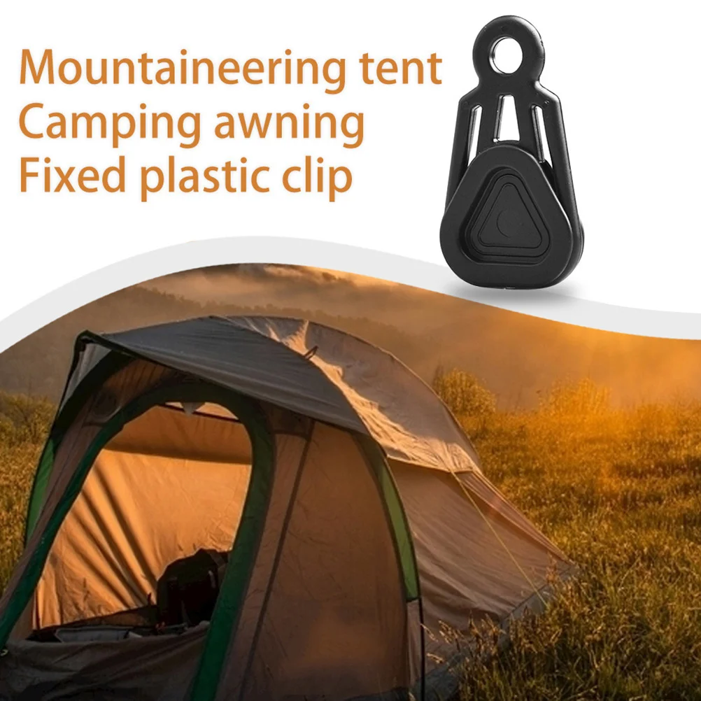 

10 Pcs Tent Clamp Tarp Grip Clamps Awning Canopy Clips Heavy Duty Windproof