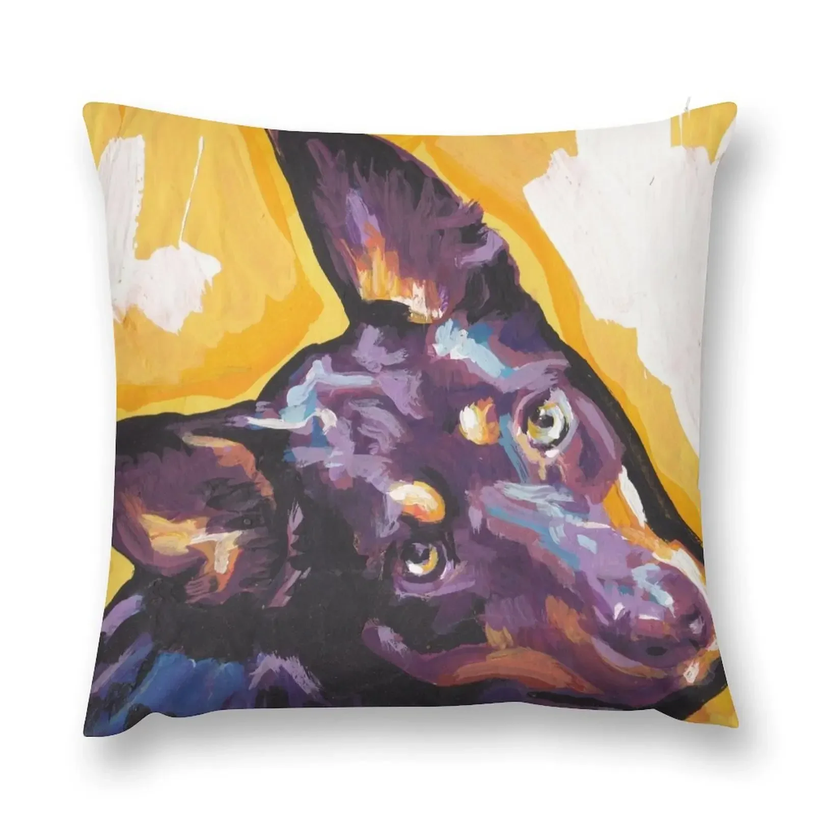 

Australian Kelpie Bright Colorful Pop Art Throw Pillow Christmas Covers Pillow Cases Decorative pillow