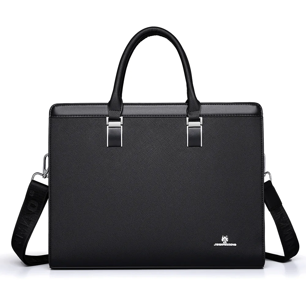 Valigetta da uomo d'affari Borse da uomo Borsa da laptop grande di lusso in pelle PU di moda per borsa a tracolla da uomo