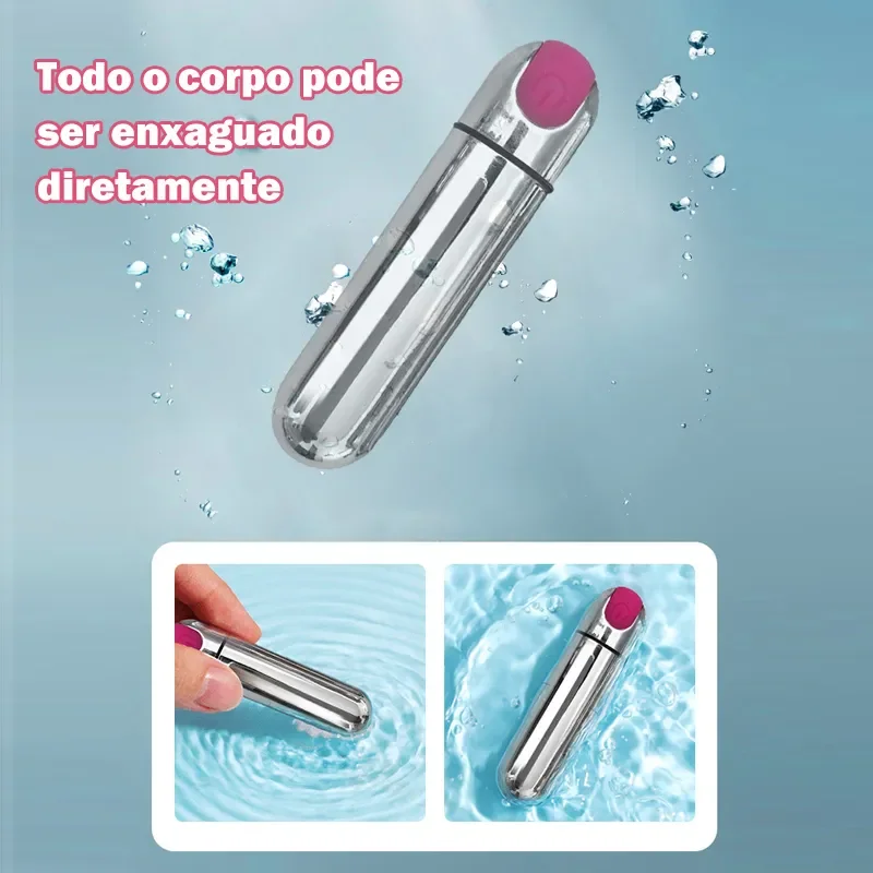 Powerful G Spot Vibrator for Women Mini Bullet Clitoris Stimulator Anal Plug Vagin Massager Vibrating Egg Masturbation Sex Toys - Image 6