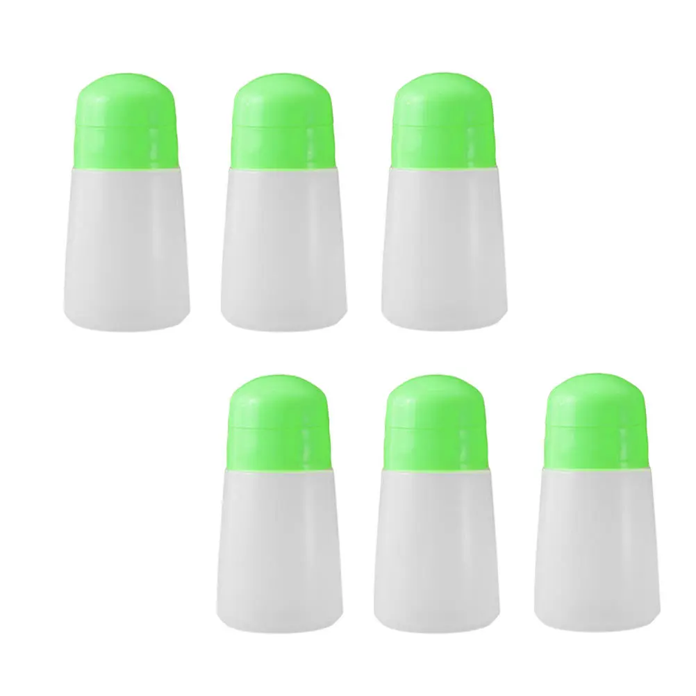 

6Pcs Seasoning Bottles Premium Kitchen Seasoning Jar for Salt Pepper Spice Storage Food Grade Condiment Container Reusable and