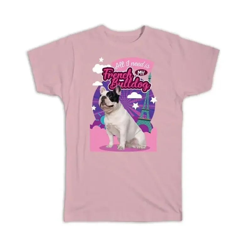 For French Bulldog Lover Owner Dog Dogs Animal Pet Cute Art Girl T shirt