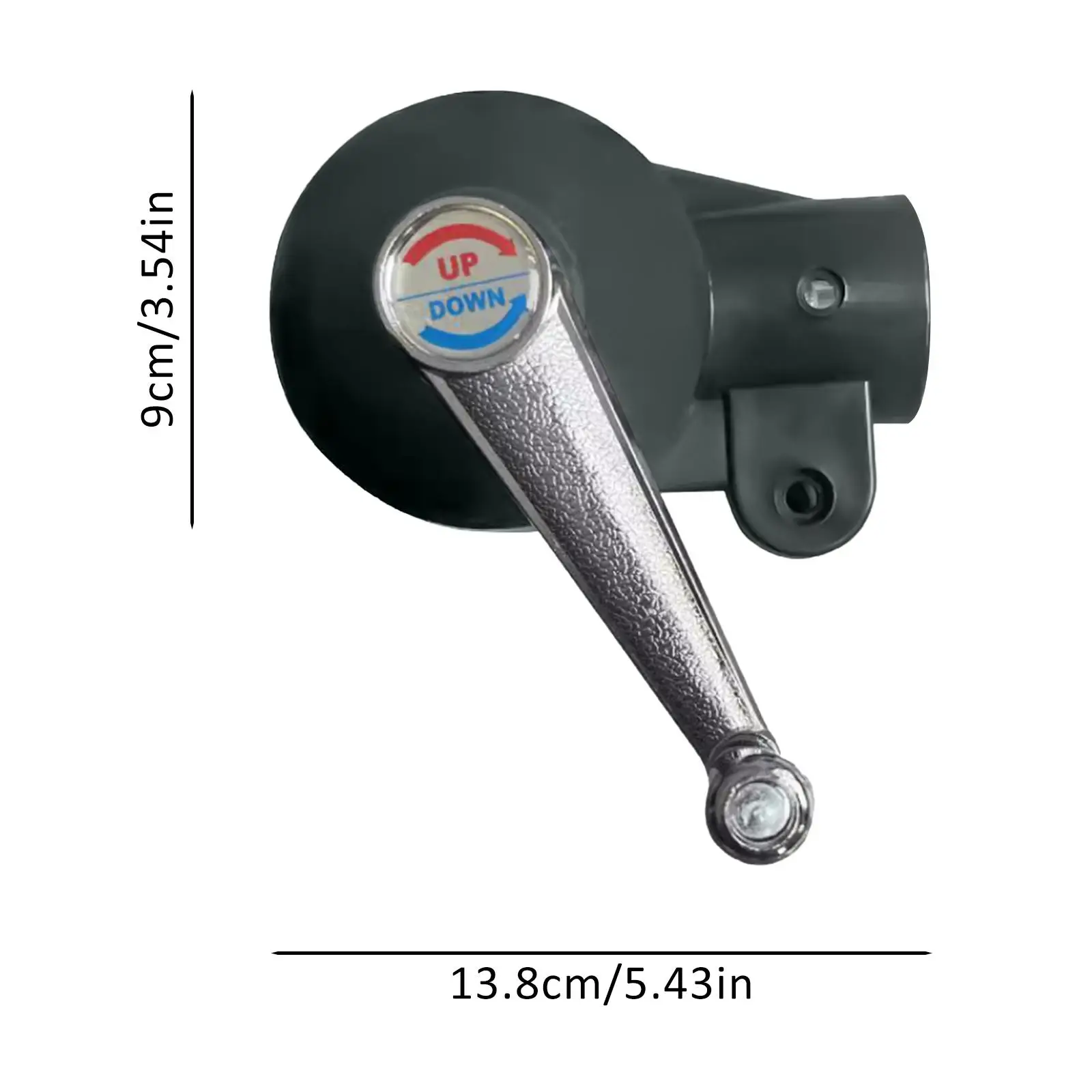 المظلة كرنك اليد المظلة الروك قطع الغيار سطح السفينة مظلة كرنك مقبض مقبض قوس ل فناء الحديقة شرفة حفلة الشاطئ #6