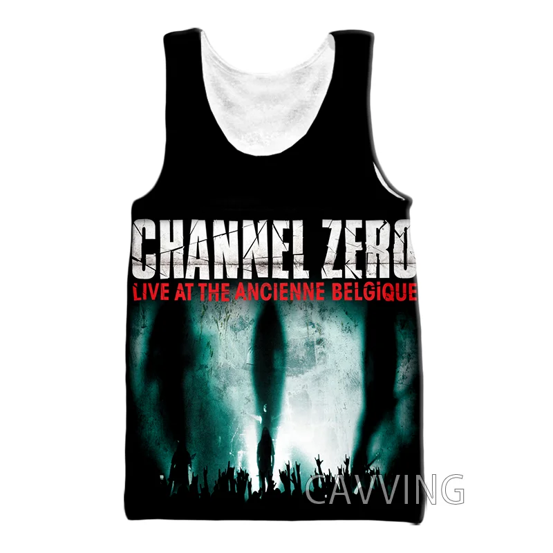 CAVVING 3D Printed Channel Zero Tank Tops Harajuku Vest  Summer Undershirt Shirts Streetwear for Men/women