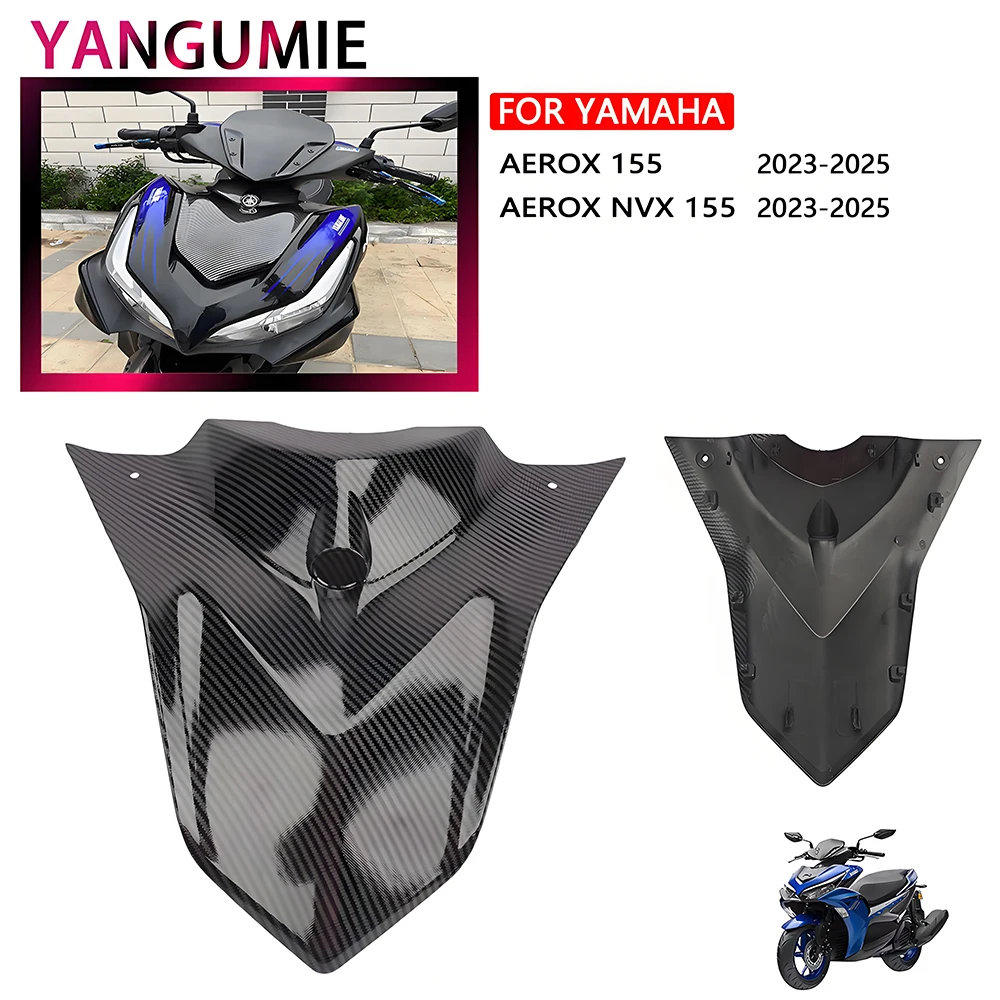 

2020-2024 For Yamaha NVX155 AEROX155 to modify the water transfer front panel plastic car shell carbon fiber shell AEROX 155