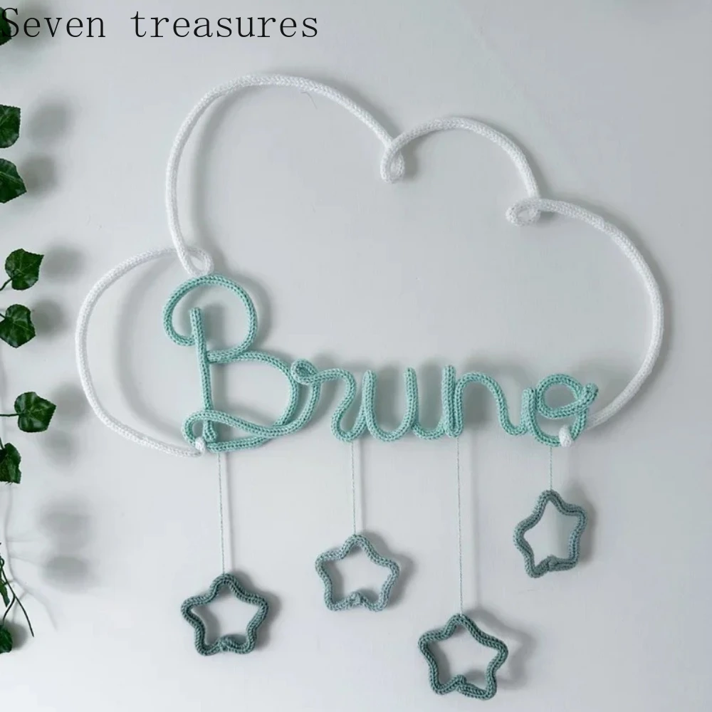 

Personalized Name Gifts Handcrafted Children's Gifts Couple Gifts for Girls Children's Room Wall Decor Heart-Shaped Ornaments