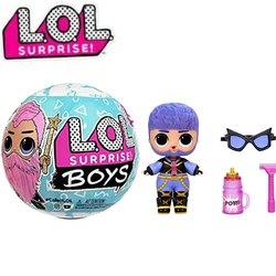 L.O.L. Surprise! Boys Series 5 Collectible Boy Doll with 7 Surprises Reveal Hidden Flocked Hair  Toys for Girls