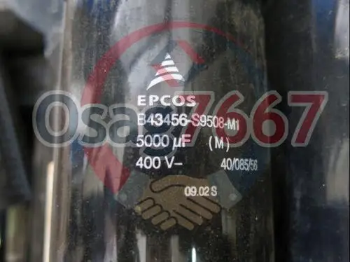 ONE Electrolytic Capacitor 5000uf/400V B43456-S9508-M1Used