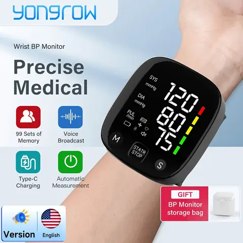Digital Wrist BP Monitor yongrow