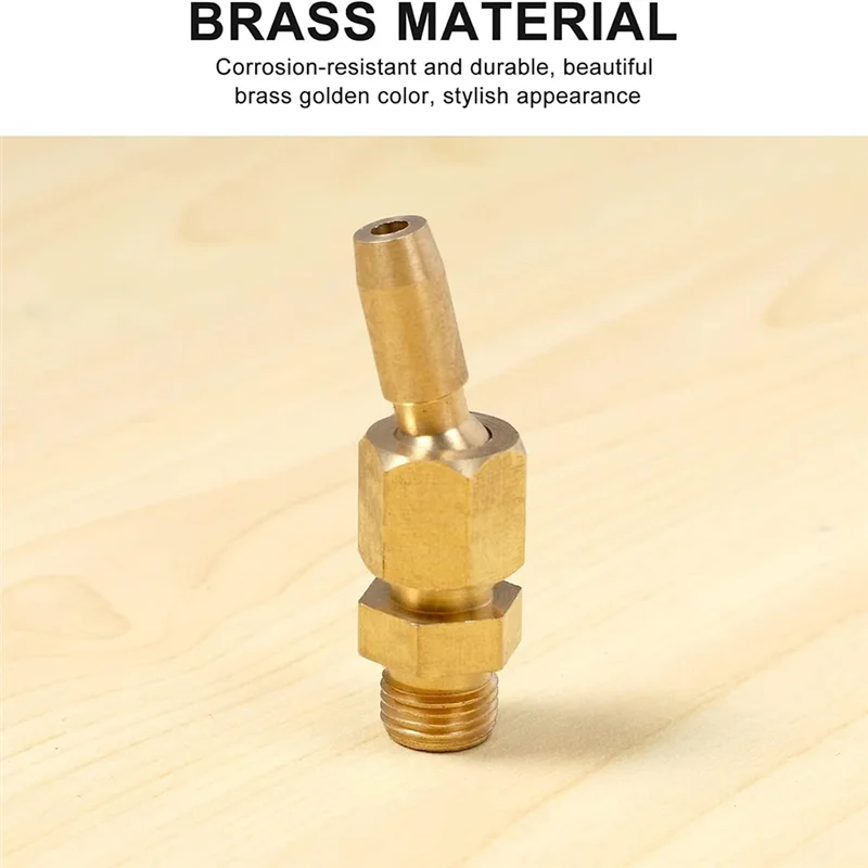 MAKE-12Pcs 1/8 นิ้วทองเหลือง Gushing สเปรย์น้ําพุหัวฉีด Universal ม่านน้ําหัวฉีดภูมิทัศน์น้ําพุตกแต่ง