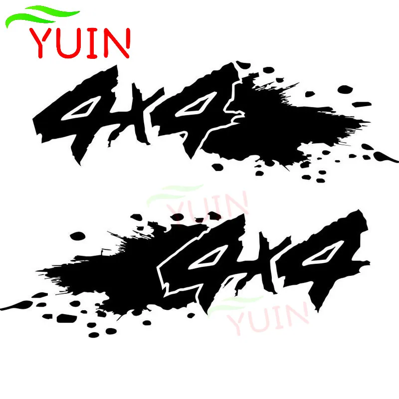 Car Sticker Decor 4 X4  Motorcycle Decals  Cover Scratches PVC Creative Fashion Decorative Accessories Creative Waterproof Decal