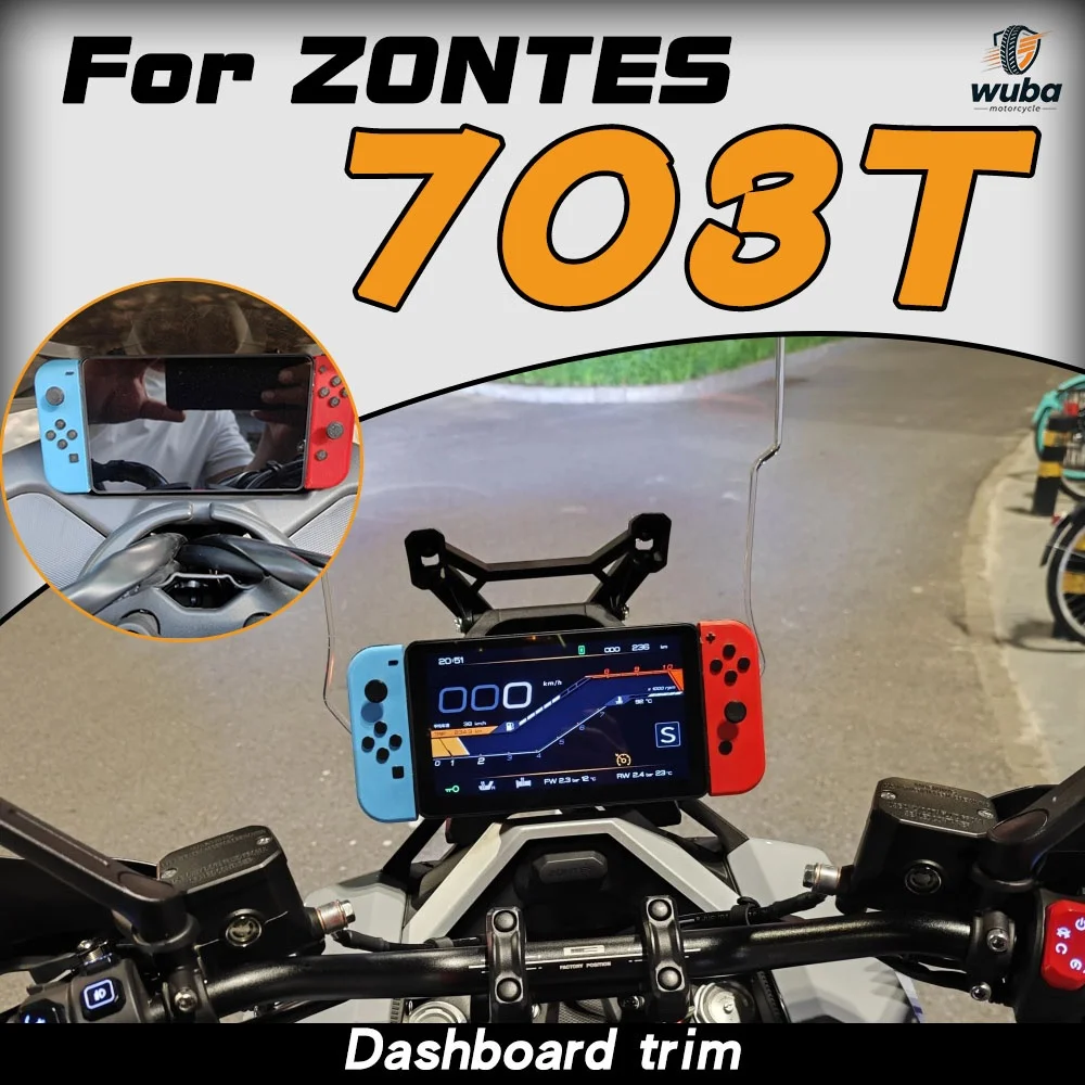 For ZONTES 368G 368E 703T 703R motorcycle dashboard trim game controller styling accessories