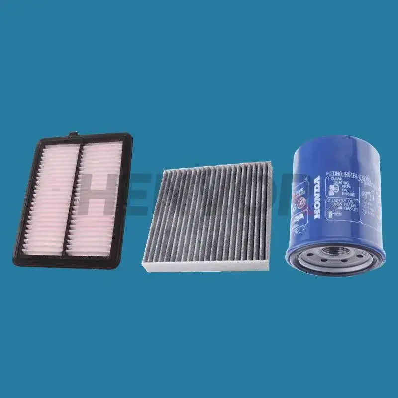 

3pcs Sets Cabin Air Oil Filter for HONDA (GAC) CRIDER FS 1.0T(180) TURBO 2018- 172206P7H01 15400PLMA01 80292TG0Q01 15400PLC004