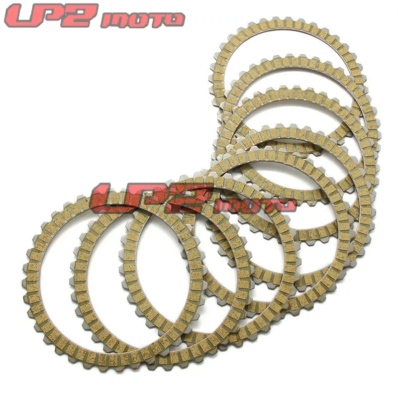 Clutch Friction Plate Discs for Harley Davidson Electra Glide 1990-1997 Fatboy FLSTF 1990-1997 Forty Eight XL1200X 2010-2015