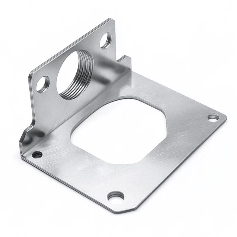 Custom Metal CNC Machining Services Stainless Steel Precision Equipment Installation Bracket