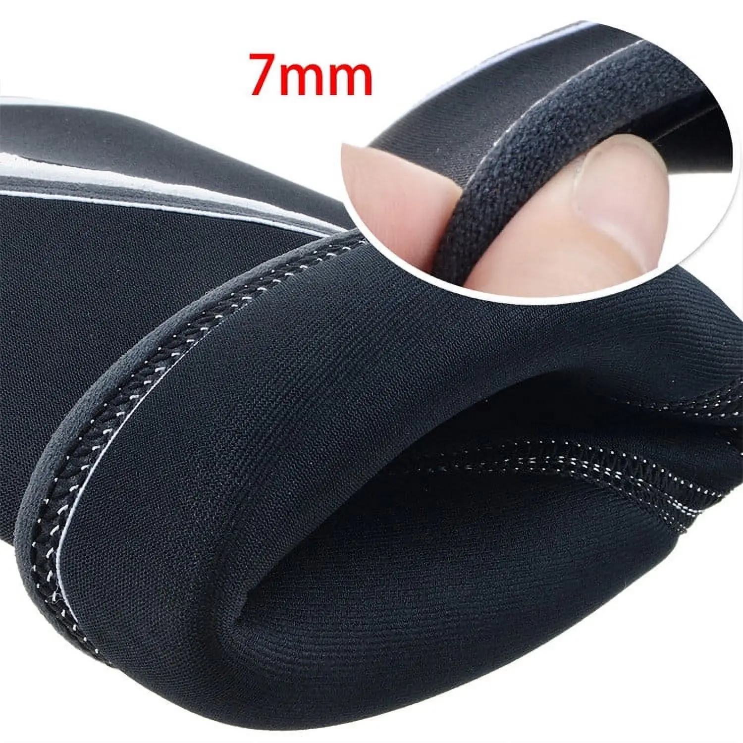 7mm Diving Material Pressurized Knee Pads, Professional Squat Weightlifting Basketball Hercules Knee Pads, Deadlift Thickened...