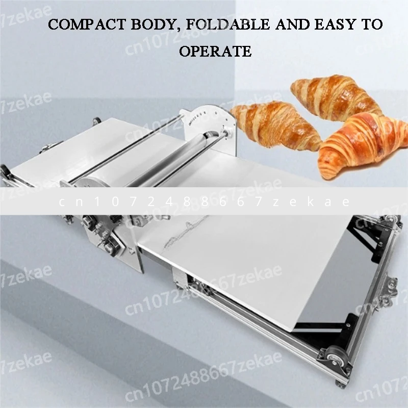 

Small Folding Dough Press, Household Desktop Danish Dough Laminating Machine