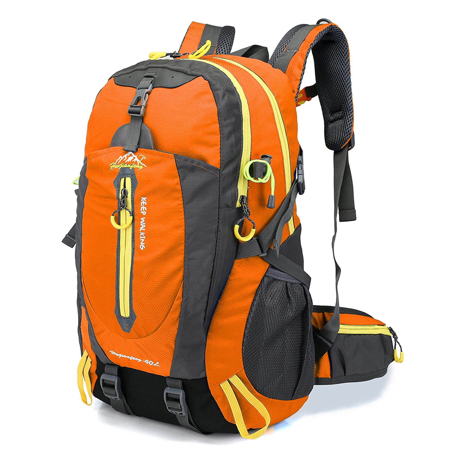 40L waterbestendige reisrugzak Camping Wandelen Laptop Dagrugzak Trekking Klimmen Rugzakken voor heren Dames Wandelbenodigdheden - afbeelding 1