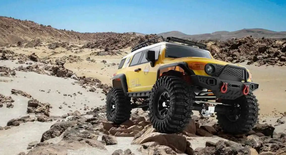 313mm FJ Rock Crusier FJ FJ40 Body For RGT Desert Fox 1/10 RC Off-Road Crawler EX86110 EX86120 AXIAL SXC10 III TRX4 90046 LC76