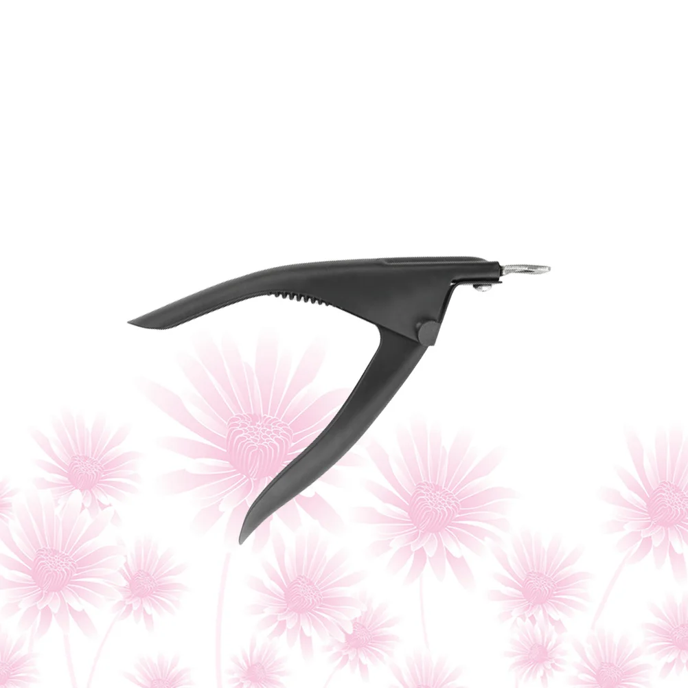 

False Nail Clipper Premium Stainless Steel Nail Tip Trimmer Comfortable Ergonomic Design for Acrylic False Artificial Natural