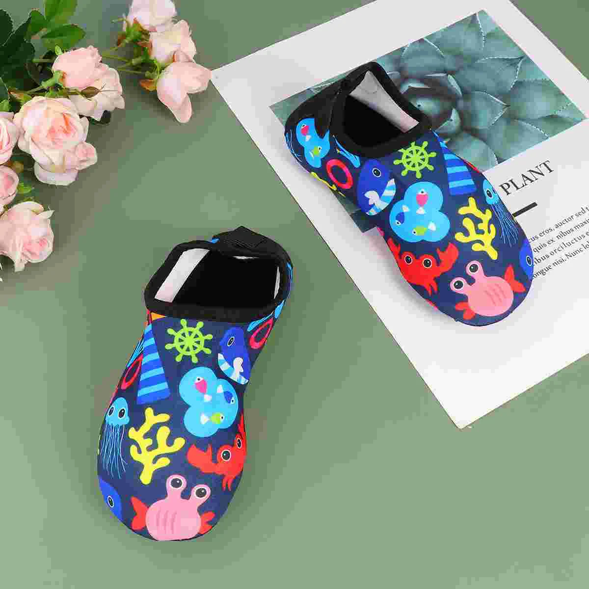 

Water Shoes Swimming for Kids Barefoot Wading Quick Dry Seaside Cartoon Child