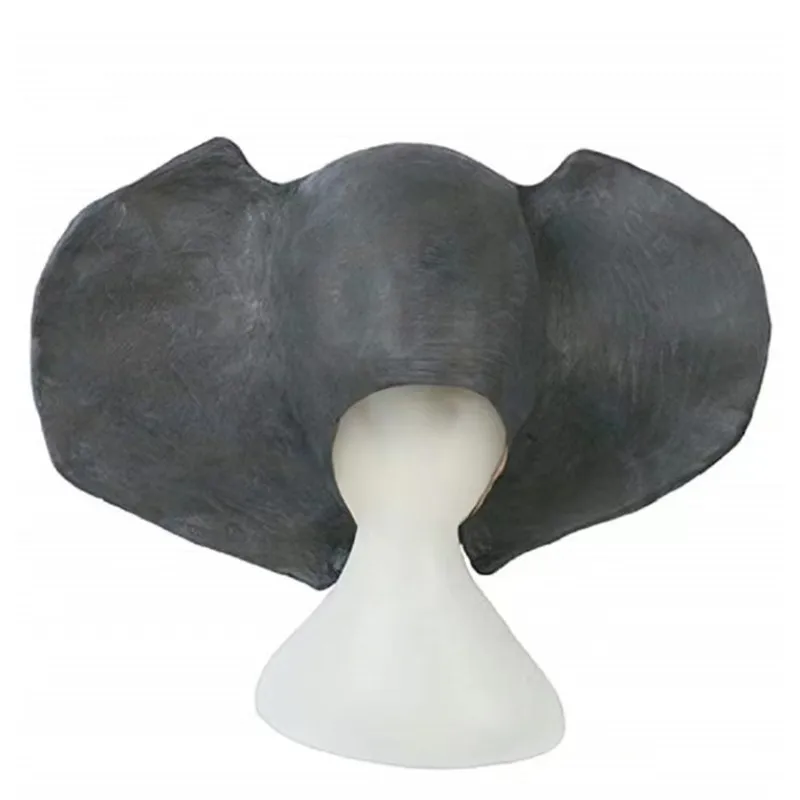 Elephant Head Mask Animal Mask Funny Halloween Head Mask Costume Cosplay Party Latex Mask Adult Prom Dress Up - Image 4