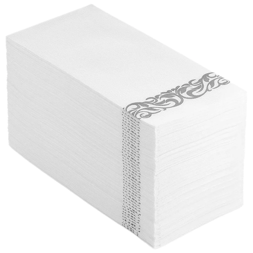 Servilletas de papel de 25 piezas, servilletas de fiesta de vacaciones, decoración de boda, pulpa de madera virgen, escritorio de Hotel, banquete, cena, hogar