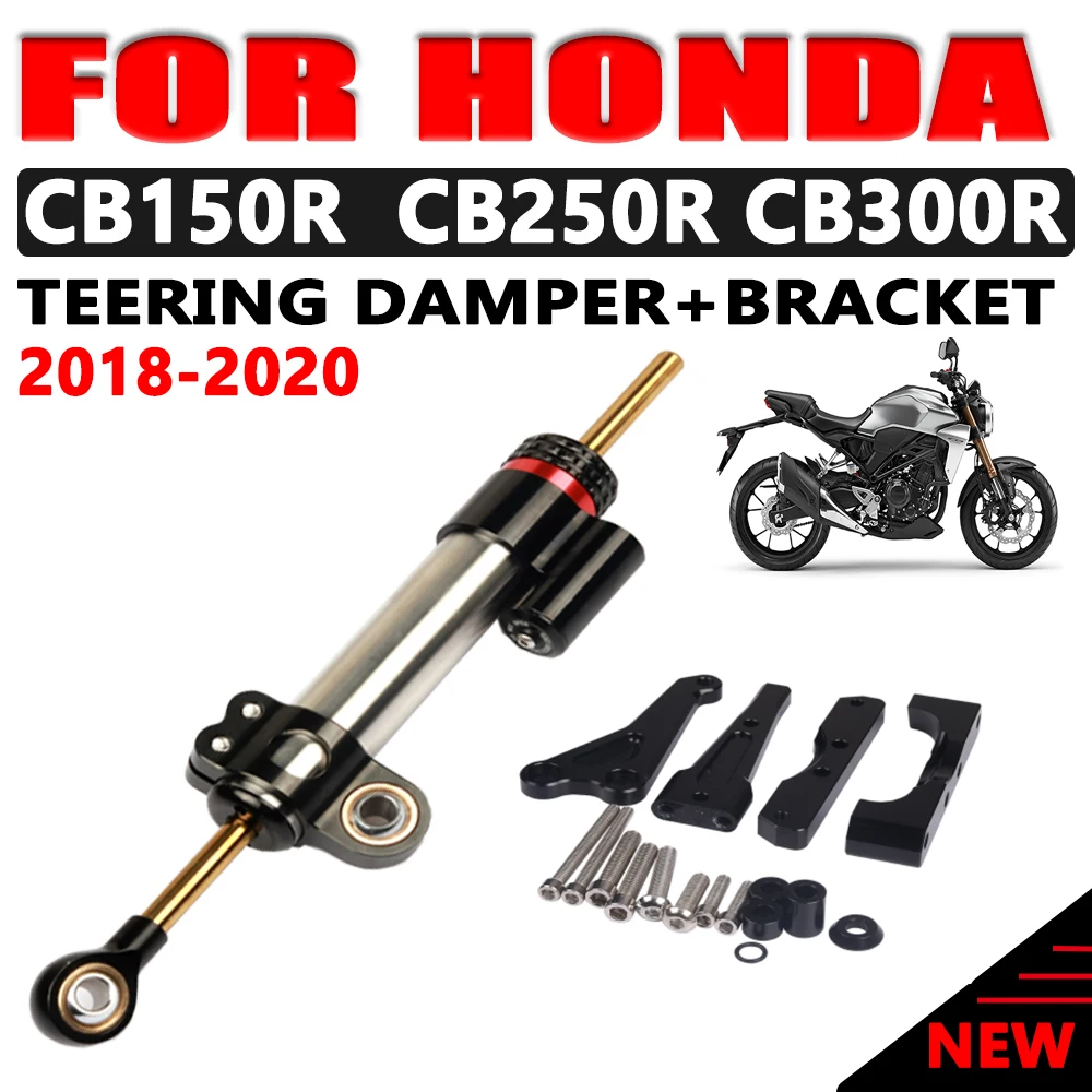 

Adjustable Motorcycles Steering Stabilize Damper Bracket Mount Kit For HONDA CB150R CB250R CB 250R 300R CB300R 2018-2020