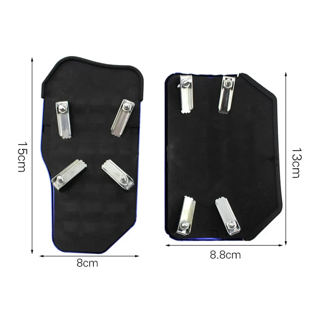 Universal Racing Manual Non-Slip Foot Pedal Pad Cover Automatic Gear Brake Accelerator Aluminum Alloy Car Interior Accessories