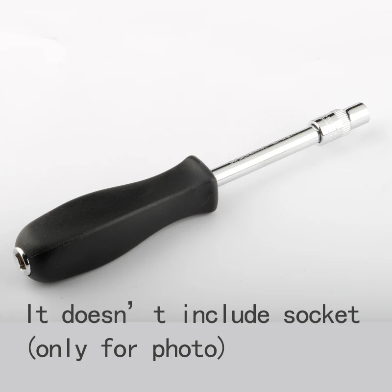 Imagem -05 - Socket Screwdriver Bar Square Bit Sockets Extension Kit Ferramentas Manuais 6.35 mm