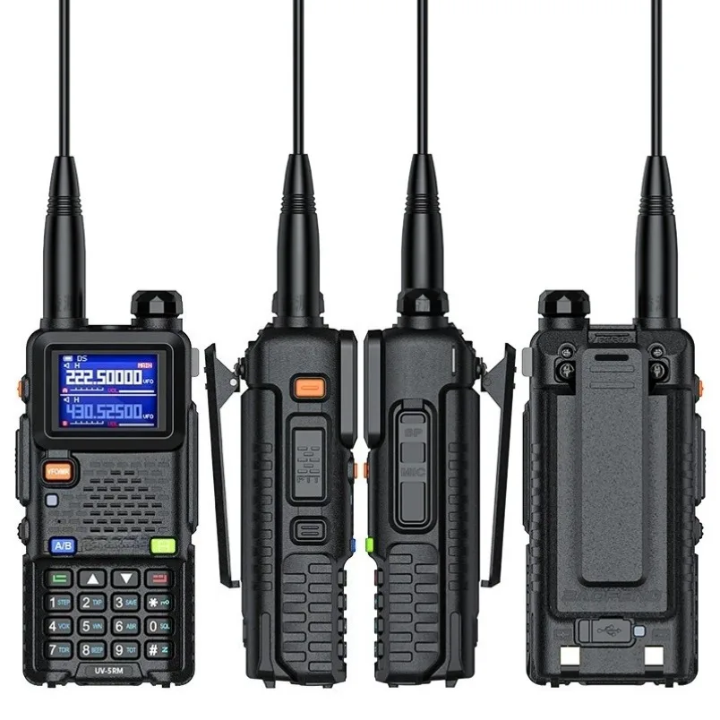 UV‑5RH UV‑5RM 5RPRO Handheld Two‑Way Radio 10W Type‑C Charging Wireless Copy Frequency Walkie Talkie