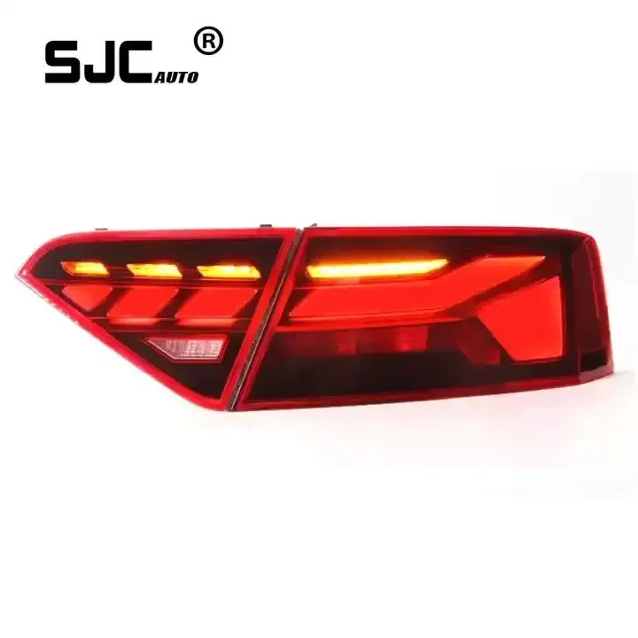 Sjc-アウディa5s5 08-16用テールライト,車の部品,リアランプ,新しいアップグレード,テールライトアセンブリ
