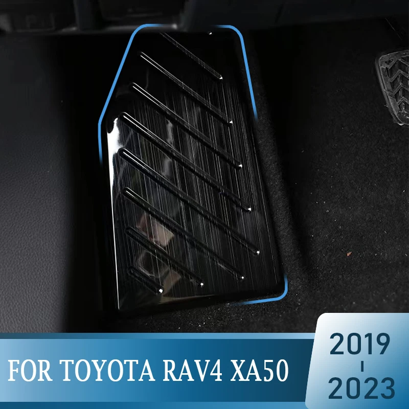 For Toyota RAV4 2019 2020 2021 2022 2023 RAV 4 XA50 Hybri Car Footrest Cover Foot Rest Pedal Non-slip Pad Accessories