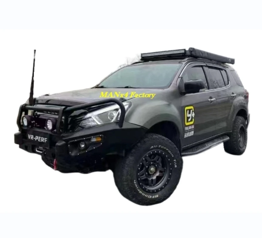 

Top-level 4wd Steel Front Bumper Bull Bar For Isuzu MU-X 17-20 Mux
