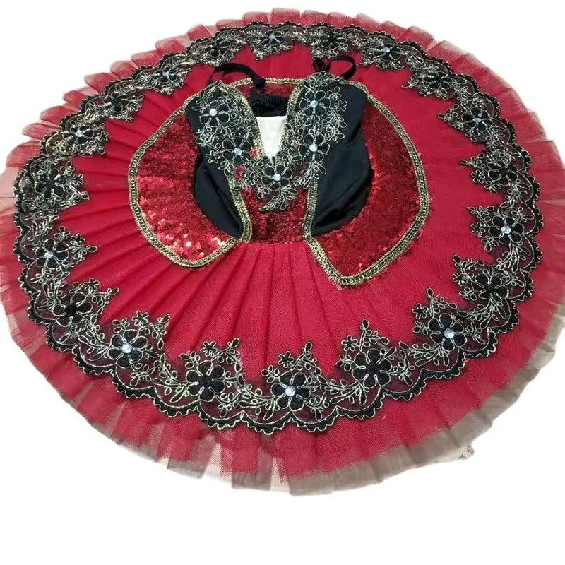 

Детское балетное платье-пачка PD07053 для выступлений на сцене и ежедневных тренировок