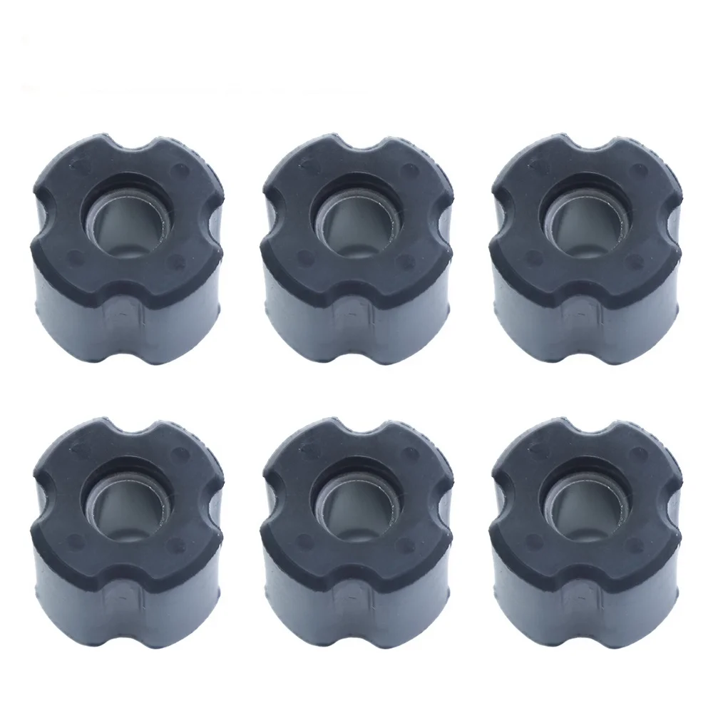 6PCS Brush Cutter Shaft Parts Bushing Oil Bearing 8MM For Grass Trimmer 23.5mm Tube Pipe Aluminum Tube Inside Replacement